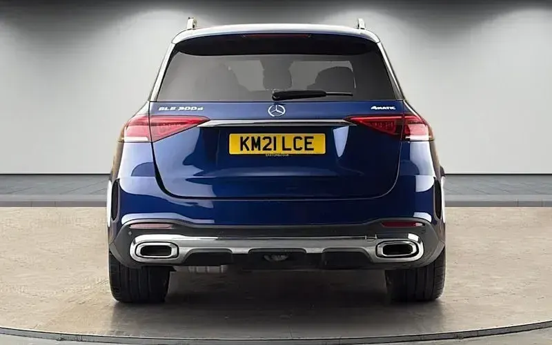 Used Mercedes GLE300 AMG line 245 HP (180 kW) 2020 Brilliant blue SUV