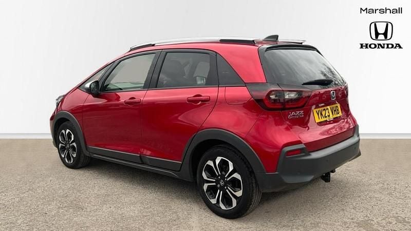 Used Honda Jazz Hybrid 109 HP (80 kW) 2023 Premium  crystal red Hatchback