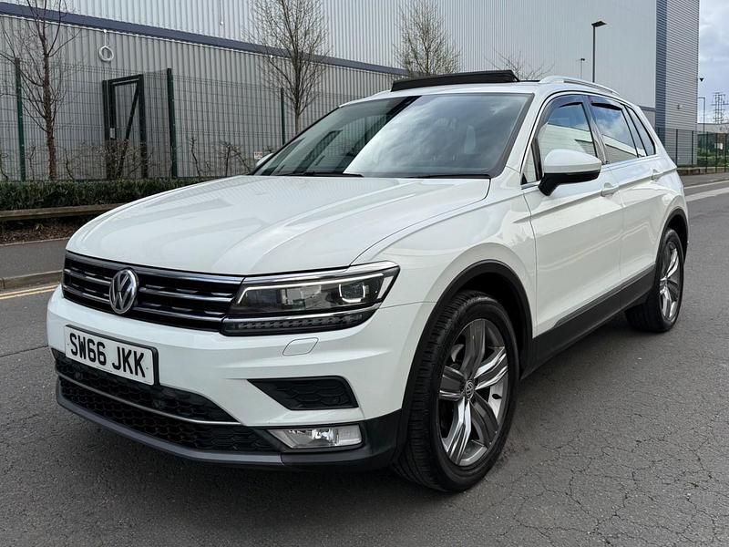 Used VW Tiguan SEL 150 HP (110 kW) 2017 White SUV