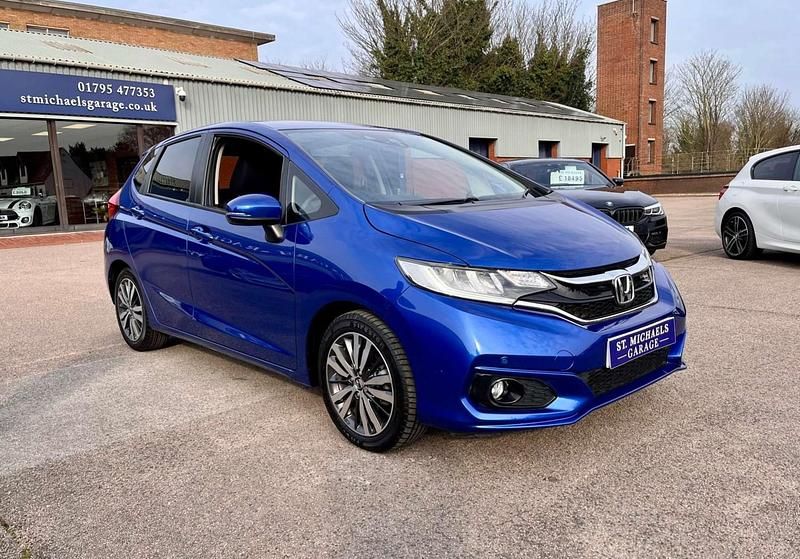 Used Honda Jazz EX 102 HP (75 kW) 2019 Blue Hatchback
