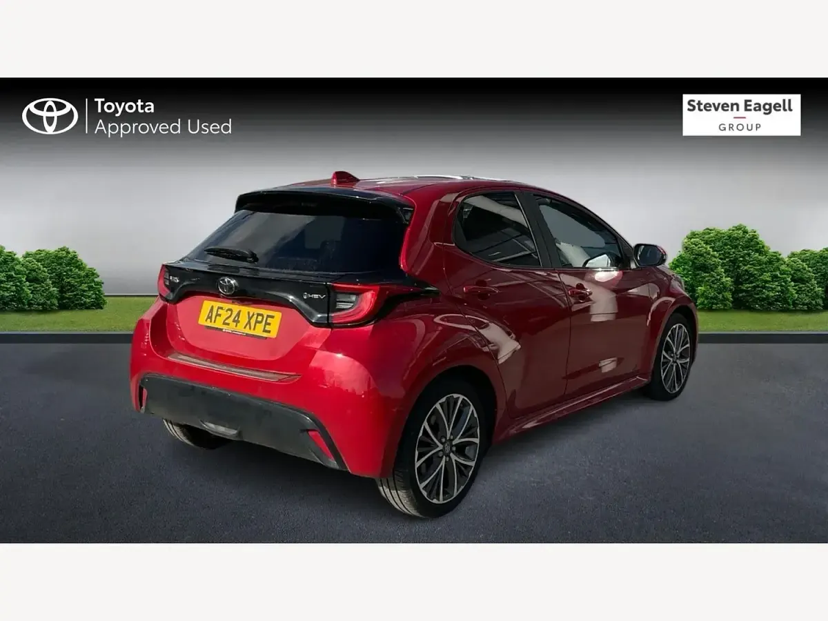 Used Toyota Yaris 116 HP (85 kW) 2024 Red Hatchback
