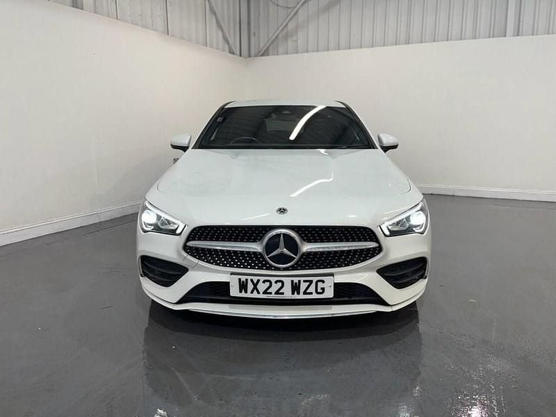 Used Mercedes CLA200 Shooting Brake AMG line 2022 White Estate