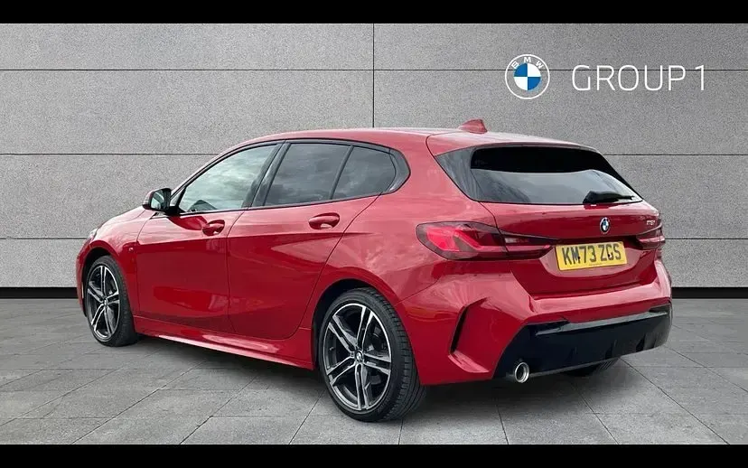 Used BMW 118 M Sport 136 HP (100 kW) 2023 Red Hatchback