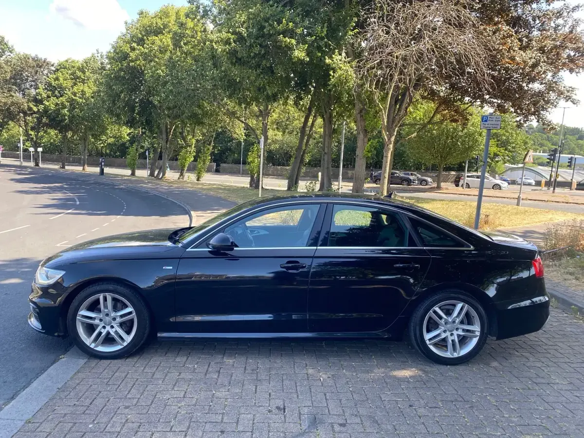 Used Audi A6 S-Line 2011 Black Sedan