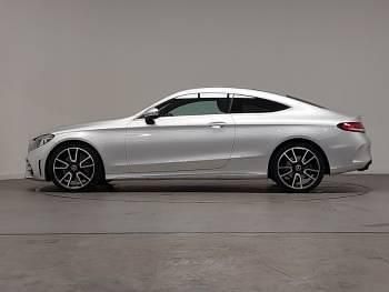 Used Mercedes C300 AMG Line Premium 245 HP (180 kW) 2019 Silver Coupe