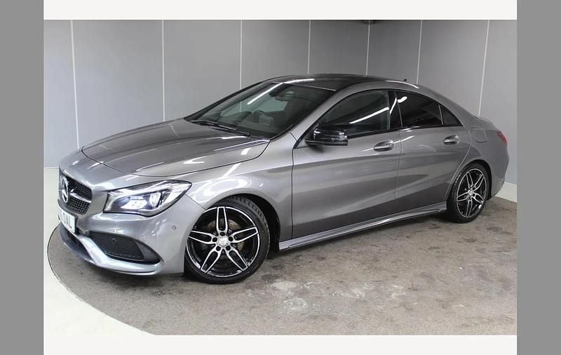 Used Mercedes CLA180 AMG line 121 HP (88 kW) 2017 Grey Sedan