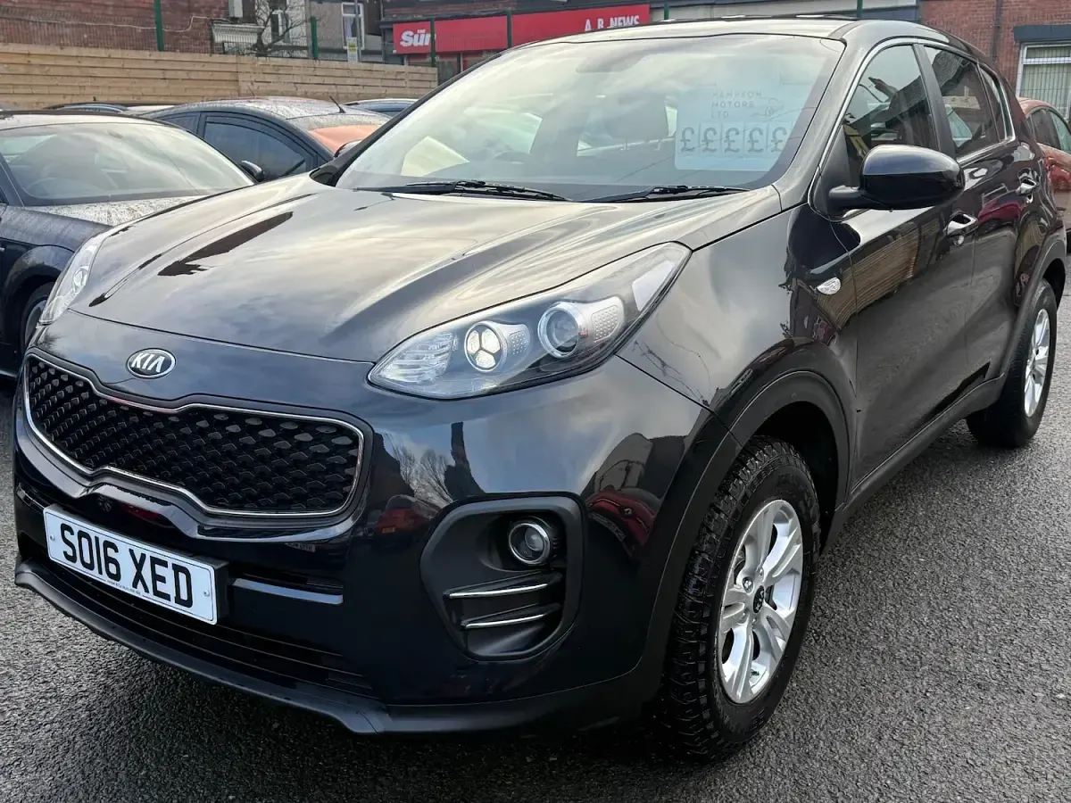 Used Kia Sportage 130 HP (95 kW) 2016 Black SUV