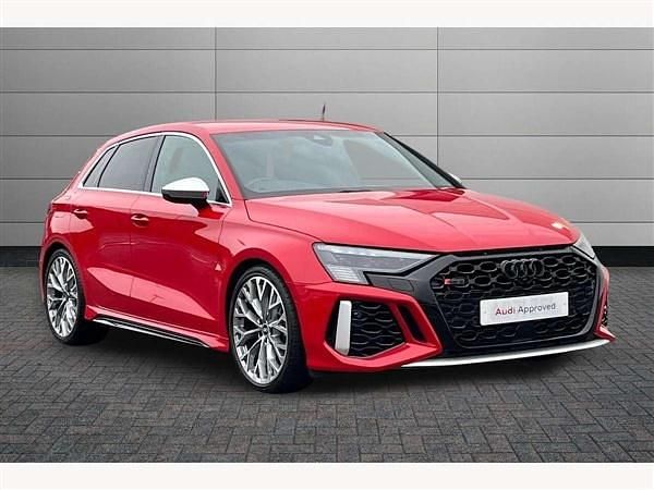 Red Used 2021 Audi RS3 Sport Sedan | £42,650 - Image 1/4