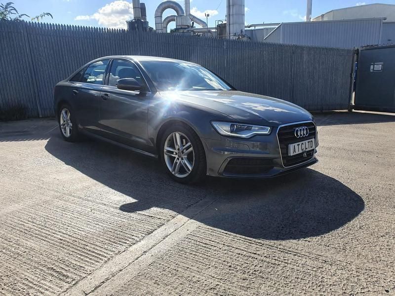 Grey Used 2014 Audi A6 S-Line Sedan | £5,250 (Fair price) - Image 1/4