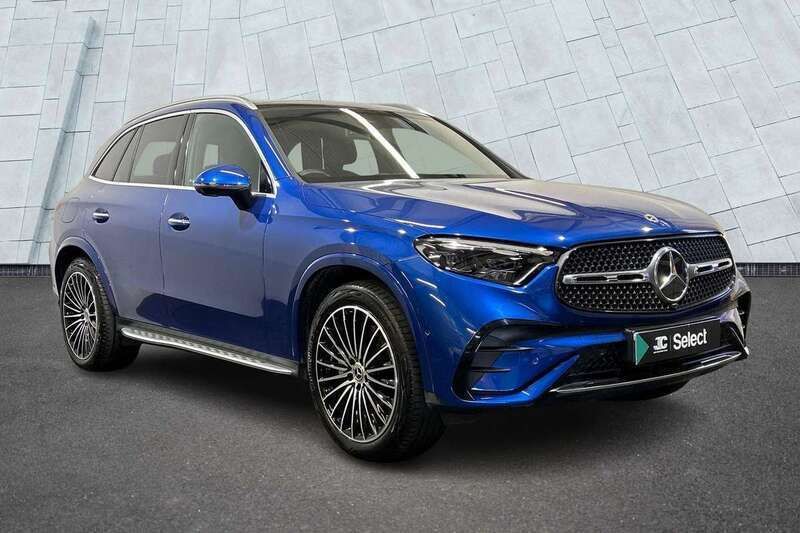 Blue Used 2023 Mercedes GLC300 AMG Line Premium Plus SUV | £47,000 - Image 1/4