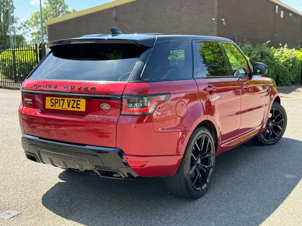 Usado Land Rover Range Rover Sport HSE 306 CV (225 kW) 2017 Rojo SUV