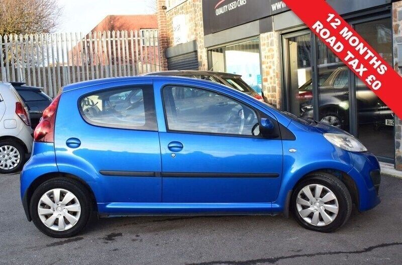 Blue Used 2014 Peugeot 107 Active Hatchback | £3,800 (Fair price) - Image 1/4