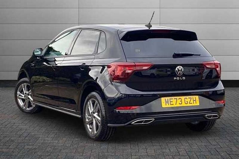 Used VW Polo R-line 110 HP (80 kW) 2024 Black Hatchback