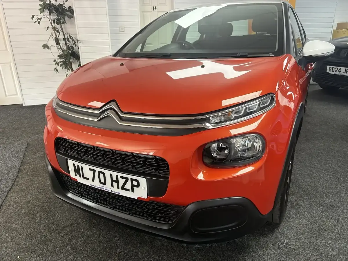 Used Citroën C3 Feel 2020 Orange Hatchback