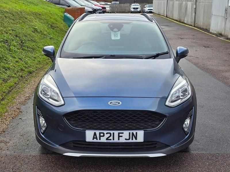 Used Ford Fiesta Active 2021 Chrome blue Hatchback