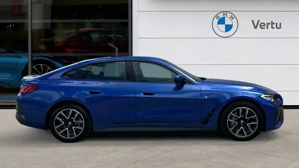 Used BMW i4 M Sport 250 kW (340 HP) 2023 Blue Sedan