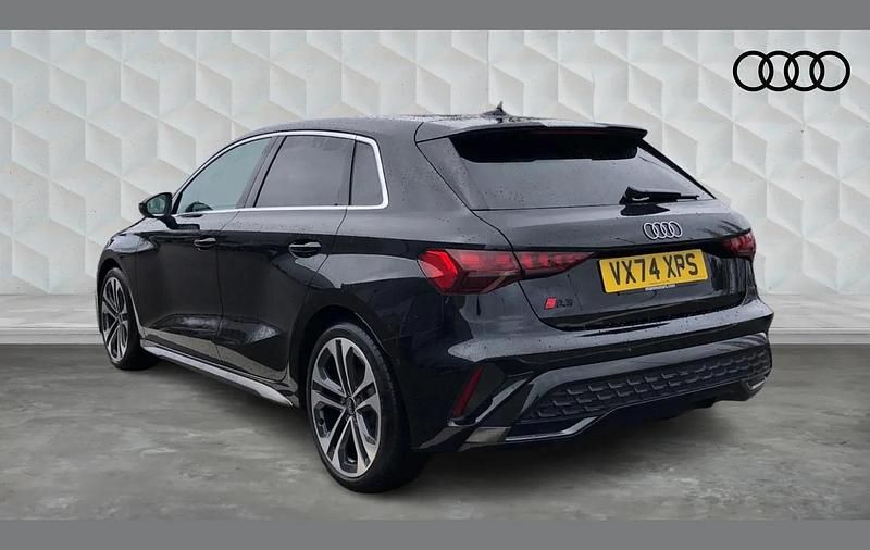 Used Audi A3 S-Line 147 HP (108 kW) 2024 Black Hatchback