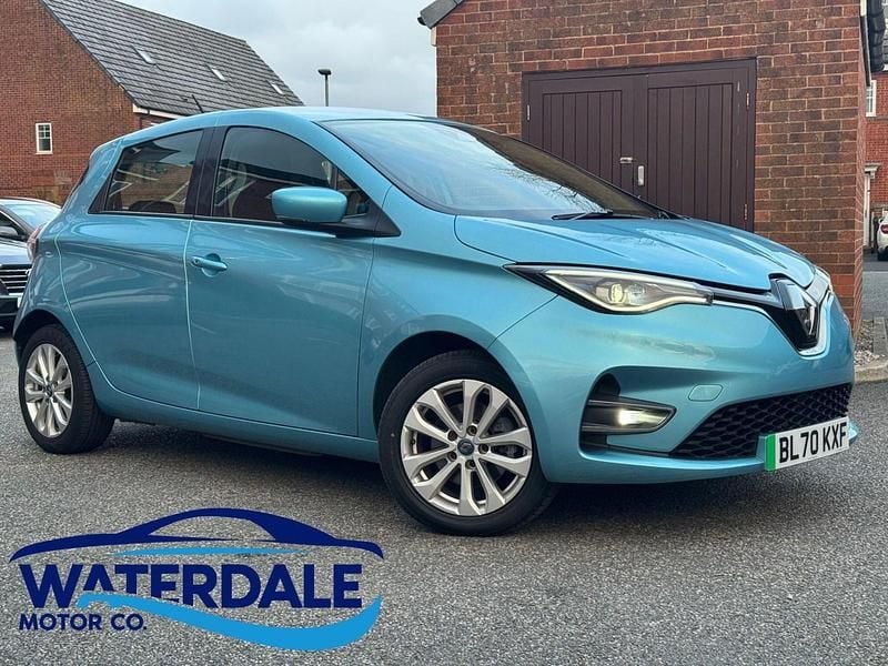 Used Renault Zoe Iconic 100 kW (136 HP) 2020 Blue Hatchback