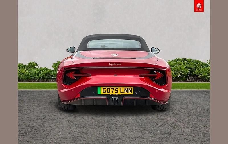 New MG Cyberster 369 kW (502 HP) 2025 Red Cabriolet