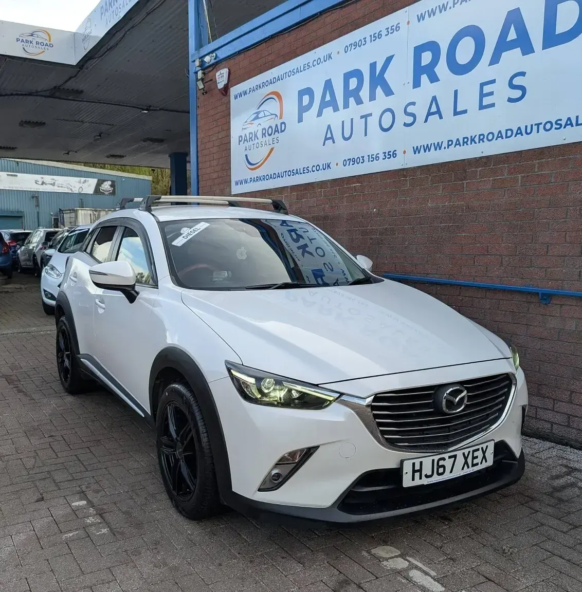 Used Mazda CX-3 Inclusive 105 HP (77 kW) 2017 White SUV