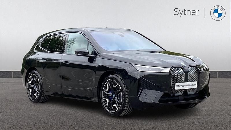 Black Used 2023 BMW iX M Sport SUV | £50,000 (Good price) - Image 1/4