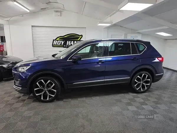 Used Seat Tarraco SE 150 HP (110 kW) 2021 Blue SUV