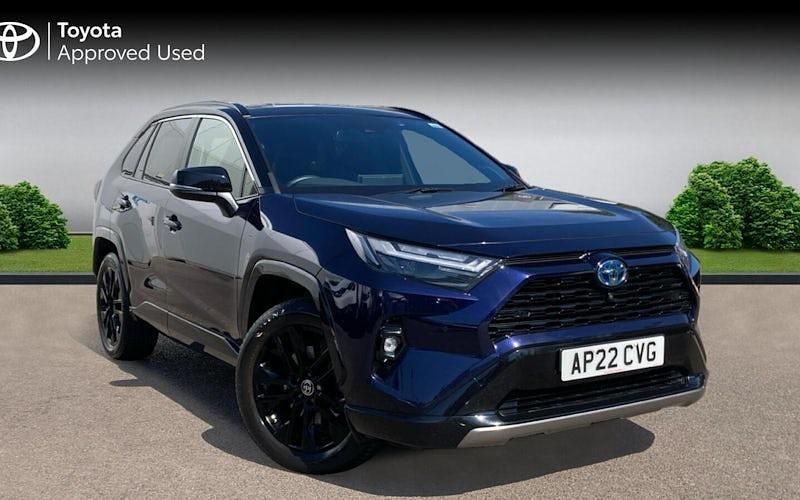 Blue Used 2022 Toyota RAV4 Hybrid SUV | £26,594 (Fair price) - Image 1/4