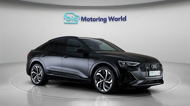 Used 2022 Audi e-tron Black Edition SUV | £27,700 (Fair price) - Image 1/4