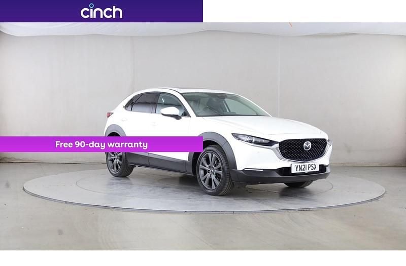 White Used 2021 Mazda CX-30 Inclusive SUV | £16,749 (A bit pricey) - Image 1/3