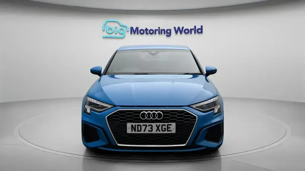 Used Audi A3 Sportback S-Line 204 HP (150 kW) 2023 Blue Hatchback