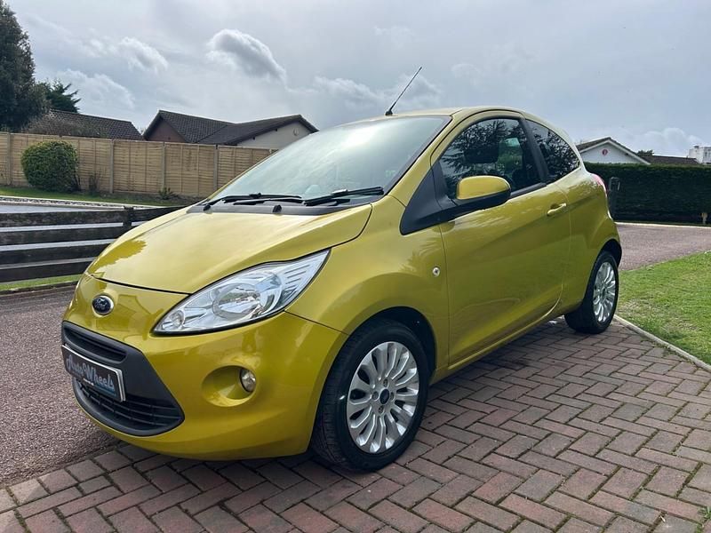Used Ford Ka Zetec 2015 Yellow Hatchback