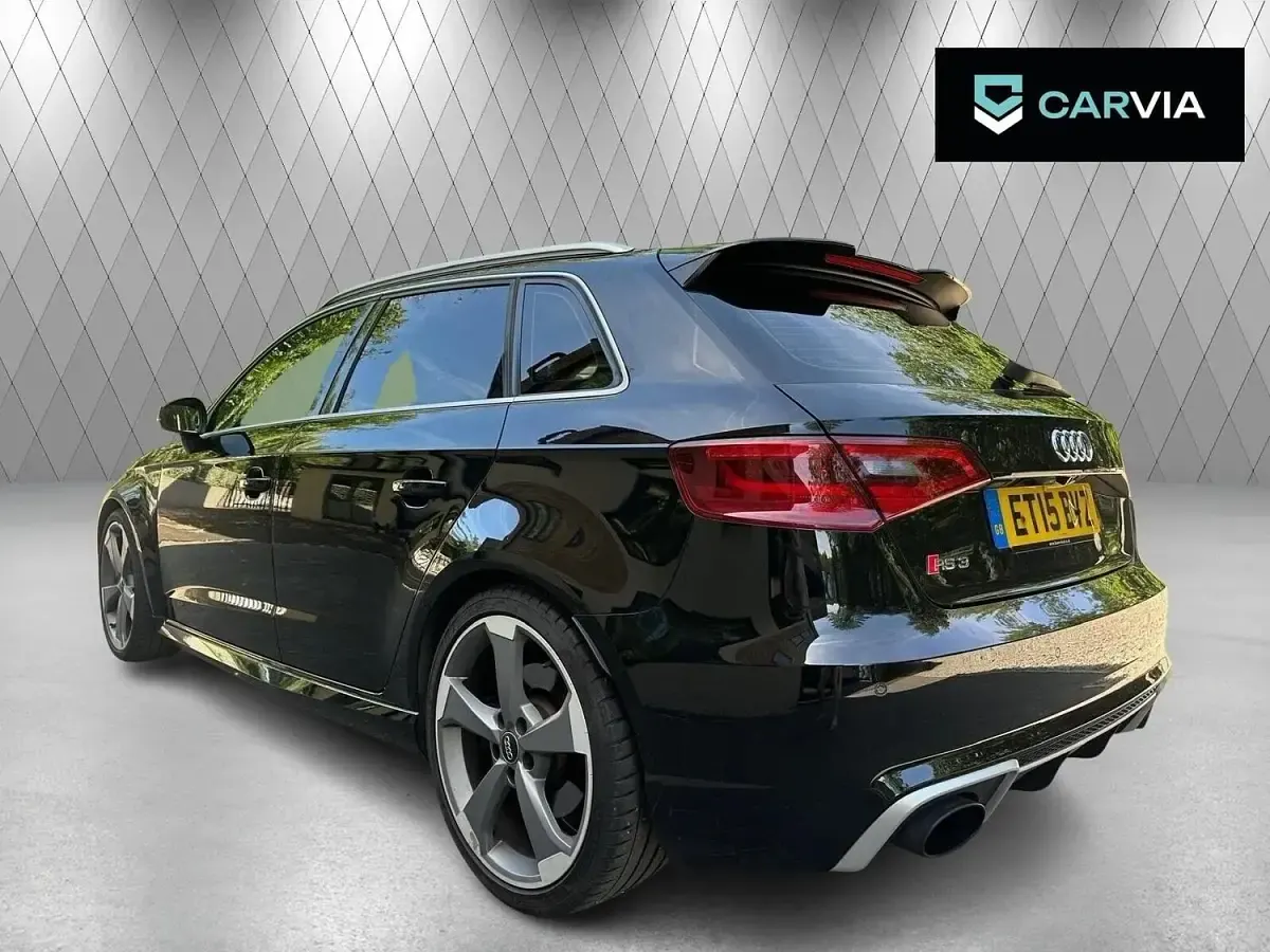 Used Audi RS3 Sportback Sport 367 HP (269 kW) 2015 Black Hatchback