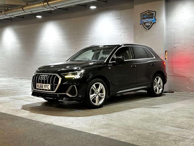 Used Audi Q3 S-Line 150 HP (110 kW) 2018 Black SUV