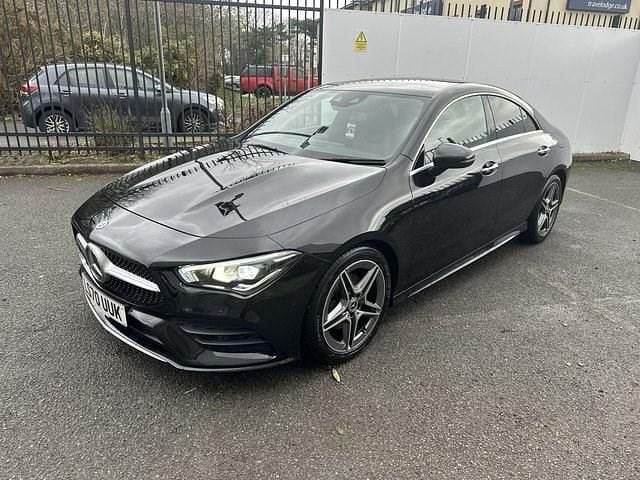 Used Mercedes CLA180 AMG Line Premium 136 HP (100 kW) 2020 Black Sedan