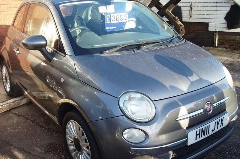 Grey Used 2011 Fiat 500 Lounge Hatchback | £3,695 (Fair price) - Image 1/1
