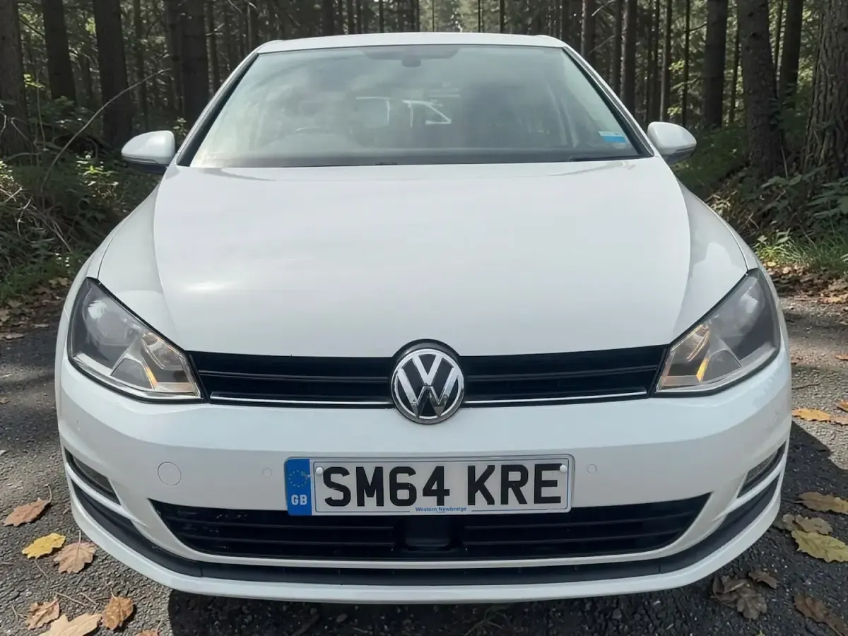 Used VW Golf VII Match 2015 White Hatchback
