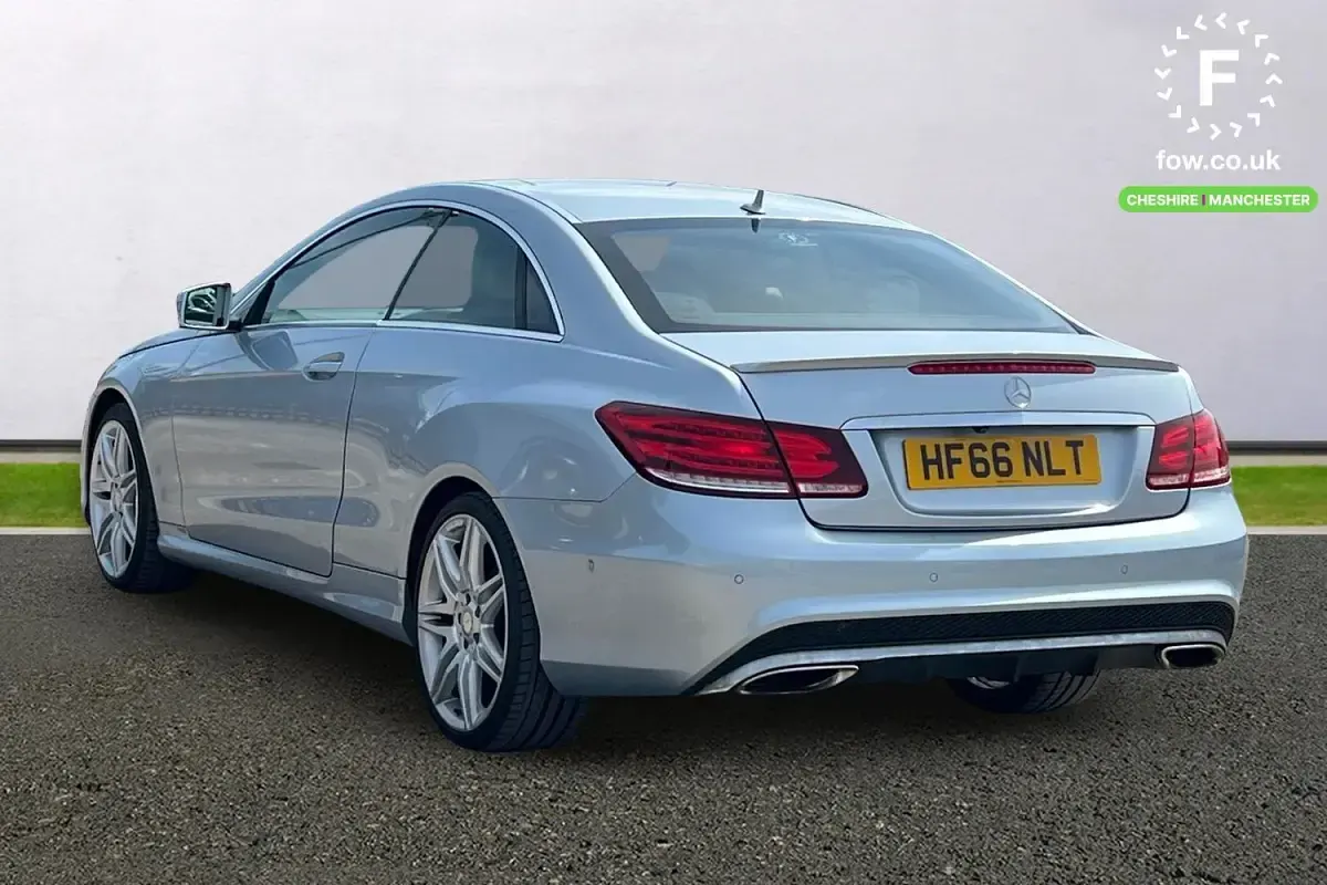 Used Mercedes E200 Active 184 HP (135 kW) 2016 Silver Coupe