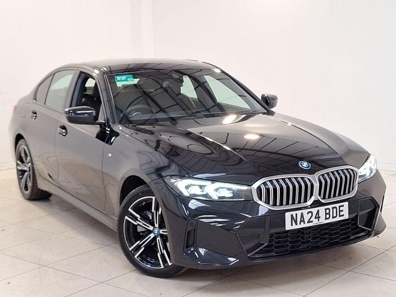 Black Used 2024 BMW 330e M Sport Sedan | £33,698 (Good price) - Image 1/4