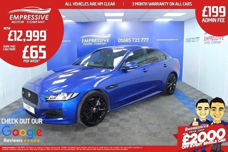 Blue Used 2018 Jaguar XE R-Sport Sedan | £12,999 (Fair price) - Image 1/1