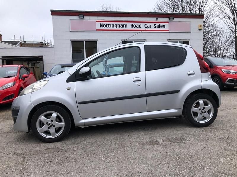Used Peugeot 107 Allure 68 HP (50 kW) 2014 Grey Hatchback