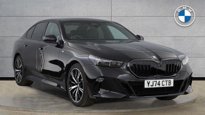 Black Used 2025 BMW 520 M Sport | £46,995 (Expensive) - Image 1/4