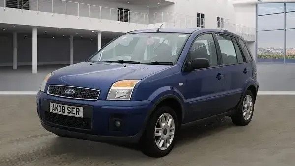 Used Ford Fusion Zetec 68 HP (50 kW) 2008 Blue Hatchback