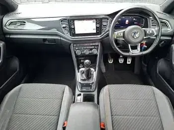 Used VW T-Roc R-line 150 HP (110 kW) 2019 Silver SUV