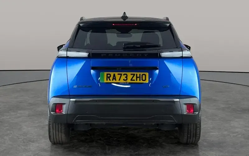 Used Peugeot e-2008 GTi 114 kW (156 HP) 2024 Blue SUV