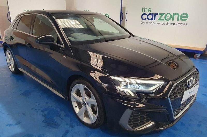 Black Used 2022 Audi A3 S-Line Hatchback | £18,499 (Good price) - Image 1/1