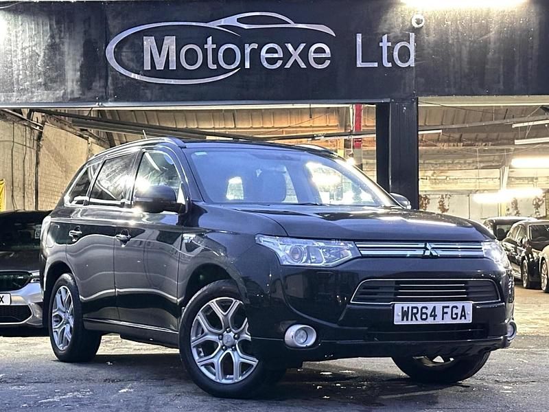 Black Used 2014 Mitsubishi Outlander P-HEV Estate | £7,250 (Fair price) - Image 1/3