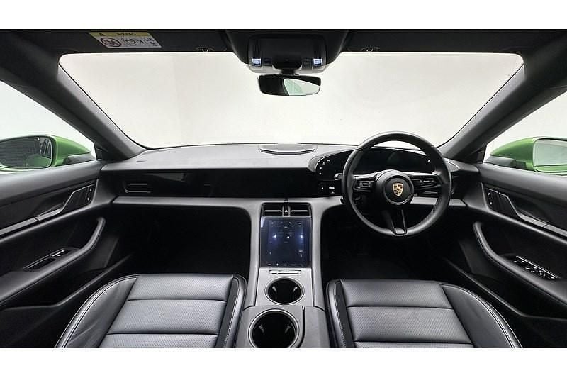 Used Porsche Taycan Performance Package 350 kW (476 HP) 2023 Green Sedan
