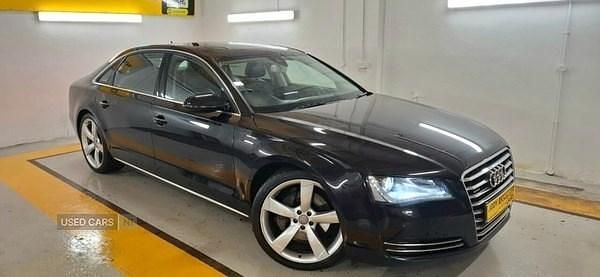 Black Used 2013 Audi A8 Premium Sedan | £10,399 (Fair price) - Image 1/3
