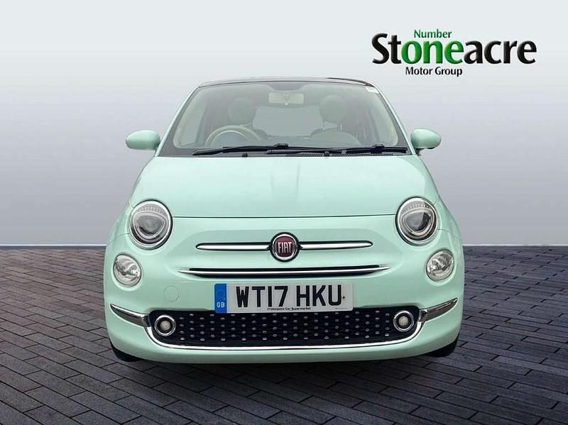 Used Fiat 500 Lounge 69 HP (50 kW) 2017 Green Hatchback