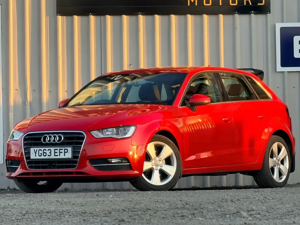 Used Audi A3 Sport 2013 Red Hatchback